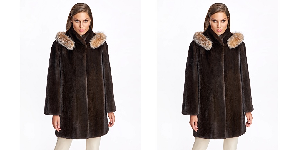 fox fur coat